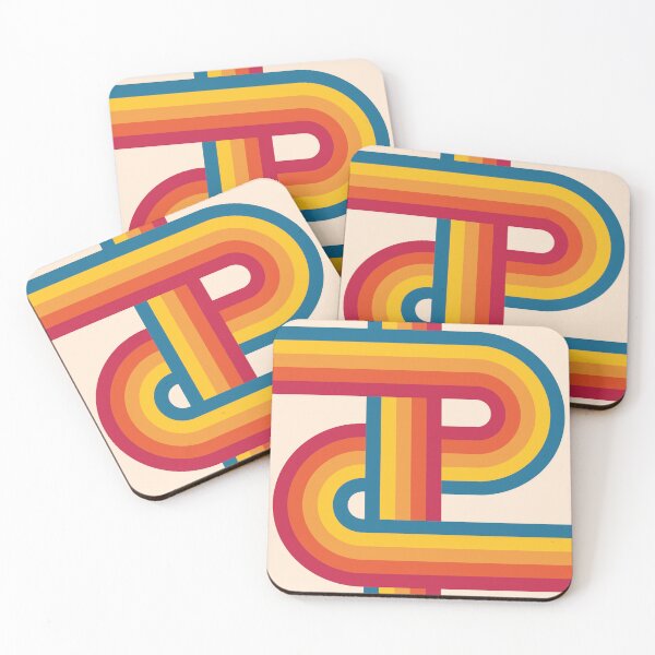 Item preview, Mid Century Modern Abstract Rainbow - Colorful designed and sold by JMgraphic.