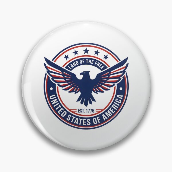 Item preview, Patriotic Eagle Emblem – Bold USA Independence Design designed and sold by relso.