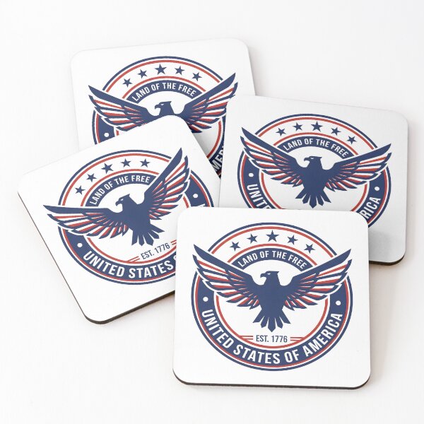 Item preview, Patriotic Eagle Emblem – Bold USA Independence Design designed and sold by relso.