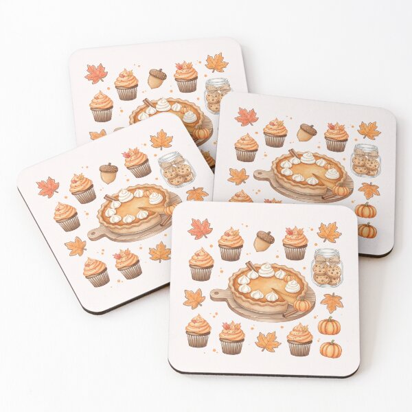 Item preview, Cute Fall Dessert Illustration designed and sold by naragon4289.