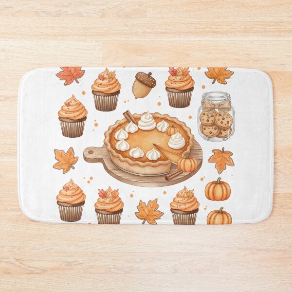 Item preview, Cute Fall Dessert Illustration designed and sold by naragon4289.