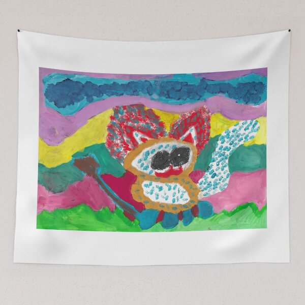 Item preview, Colorful Fantasy Creature Illustration designed and sold by nimbfeja.