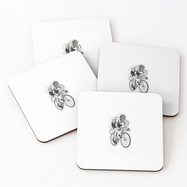 Item preview, Skull Sprint Cyclist – Fast Road Bike Skeleton Rider designed and sold by Darkness Hole.