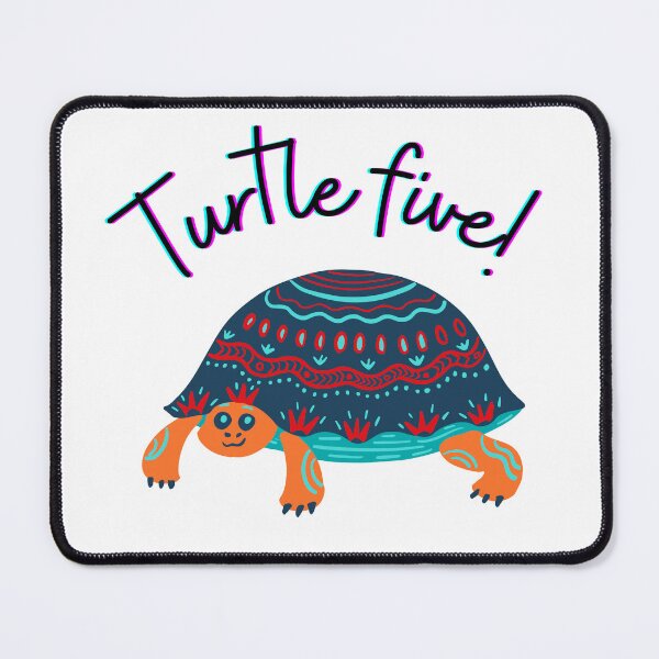 Item preview, Turtle high five modern design designed and sold by Newprojectart.