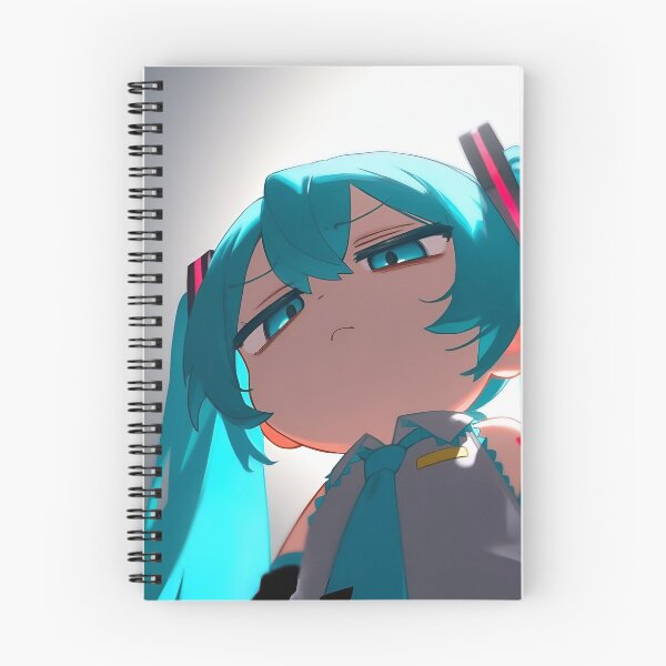 Item preview, Teal Twin-Tail Anime Girl – Cute Moody Vocal Idol Aesthetic designed and sold by Dyan4.