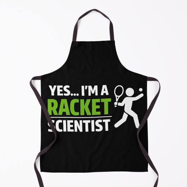 Item preview, Yes I'm A Racket Scientist – Funny Tennis Player Sport designed and sold by FamaPod.