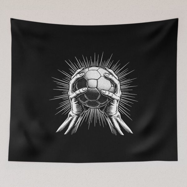Item preview, Handball Line Art – Minimalist Sports Design & Handball Gift designed and sold by Fuechse.
