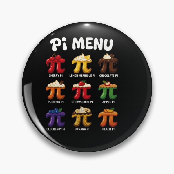 Artikelvorschau, Pi-Menü Alles Gute zum Pi-Tag, 14. März entworfen und verkauft von Thread&Fable.