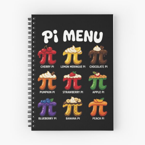 Item preview, Pi Menu Happy Pie Day 14th March designed and sold by Thread&Fable.