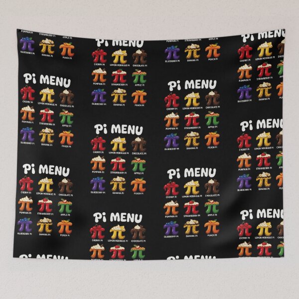 Item preview, Pi Menu Happy Pie Day 14th March designed and sold by Thread&Fable.