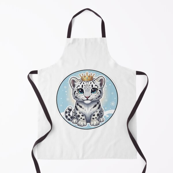 Item preview, Royal Snow Leopard Cub – King Kawaii designed and sold by Shopex10.