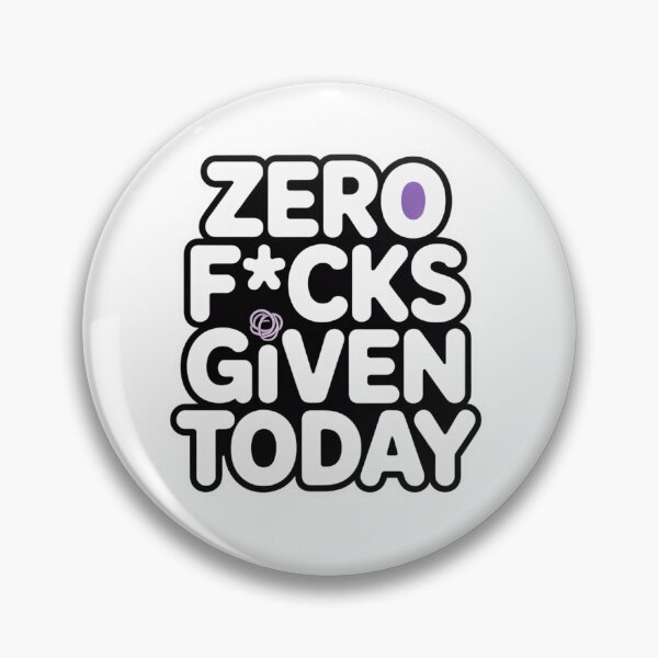 Item preview, Zero F*cks Given Today ? – Sassy Quote Tee designed and sold by Ashley critters.