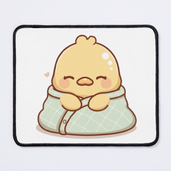 Item preview, Cozy Duck in Blanket Kawaii Pastel designed and sold by PastelPaws Atelier.