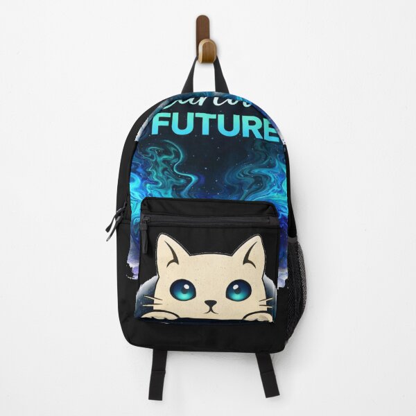 Item preview, Curious Future Cat T-Shirts – Cute Galaxy Aesthetic Style designed and sold by KDesignCrafts.
