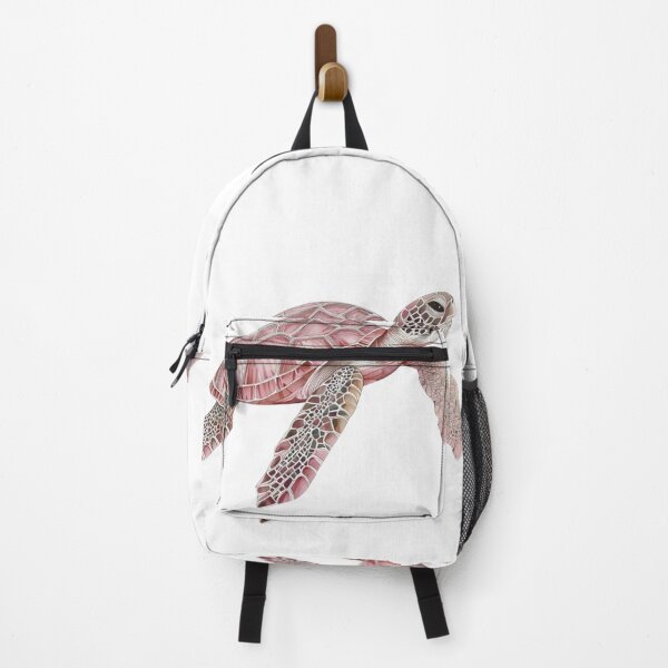 Item preview, Pastel Pink Marine Turtle Illustration designed and sold by Theselinara.