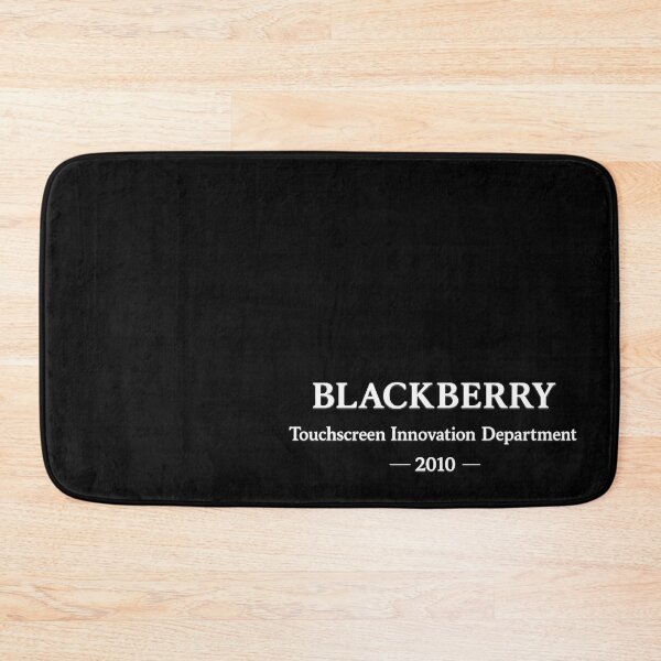 Item preview, BlackBerry Touchscreen Innovation Department 2010 – Minimal Tech Humor designed and sold by KawaiiOrbit.