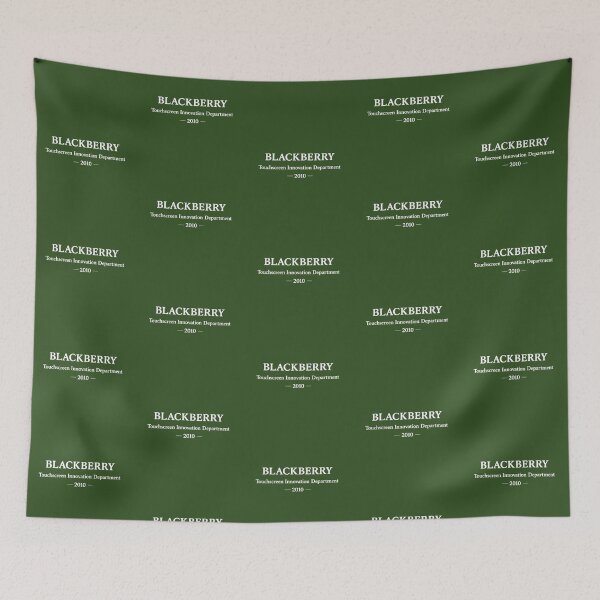 Item preview, BlackBerry Touchscreen Innovation Department 2010 – Minimal Tech Humor designed and sold by KawaiiOrbit.