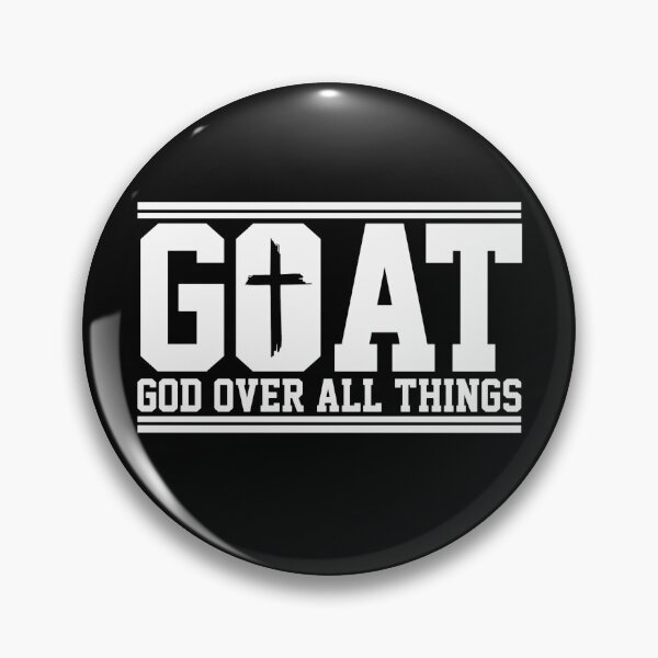 Item preview, Goat God Over All Things Christian Faith Jesus designed and sold by averyfisher.