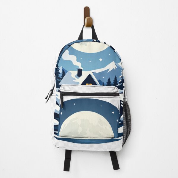 Item preview, Moonlit Winter Enchantment - Minimal Design designed and sold by Sadia  Jannat.