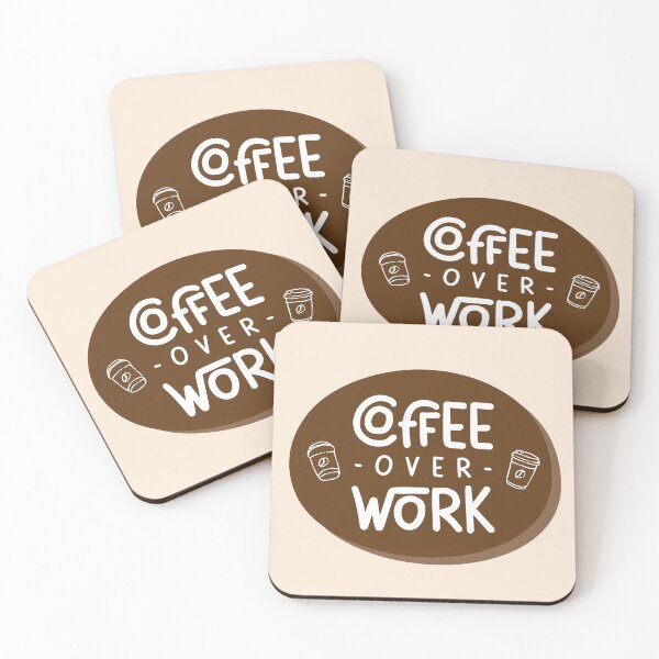 Item preview, Coffe over Work designed and sold by kreativdesigns_.