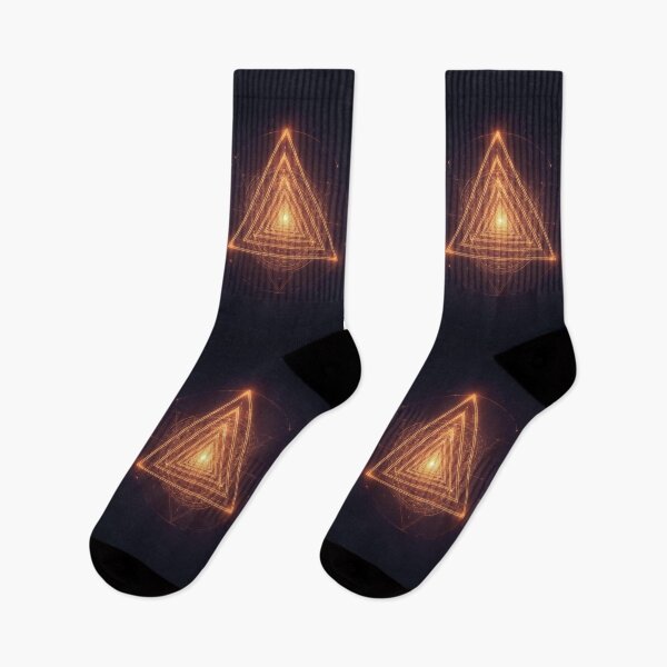 Item preview, Manifestation Sacred Geometry – Converging Golden Triangle Alignment Design designed and sold by ArtivaNest.
