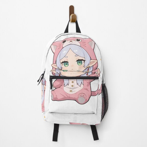 Item preview, Chibi Elf in Pink Cat Onesie – Cute Kawaii Fantasy Girl designed and sold by Dyan4.