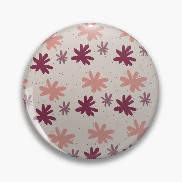 Item preview, Spring Floral Pattern | Burgundy and Beige designed and sold by ApricityPhrases.