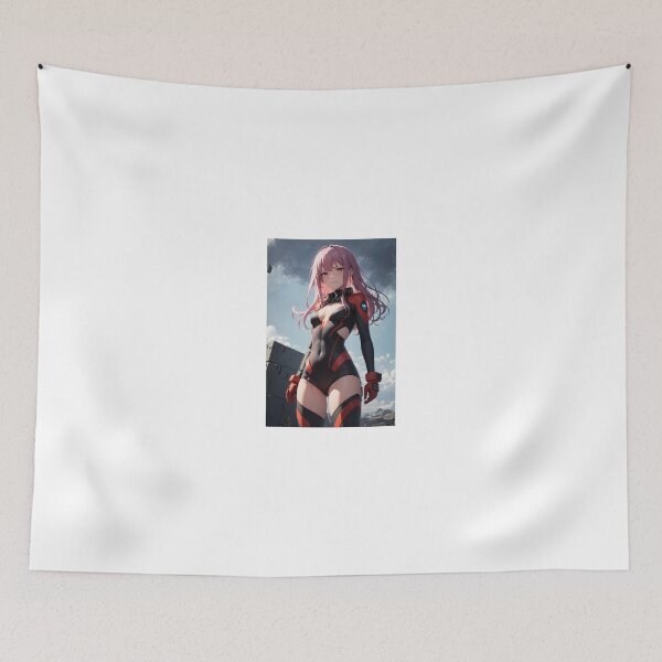 Item preview, Okusu Suse - Tearful Sci-Fi Anime Pilot in Pink Hair & Tech Bodysuit designed and sold by iloveanimechibi.