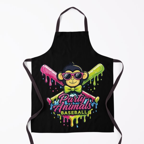 Item preview, Party Animals Baseball Monkey With Sunglasses And Melting Bats Art designed and sold by EricCotanori.