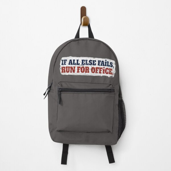 Item preview, If All Else Fails Run For Office Vintage Political Satire designed and sold by Jack’s Shirts Craft.