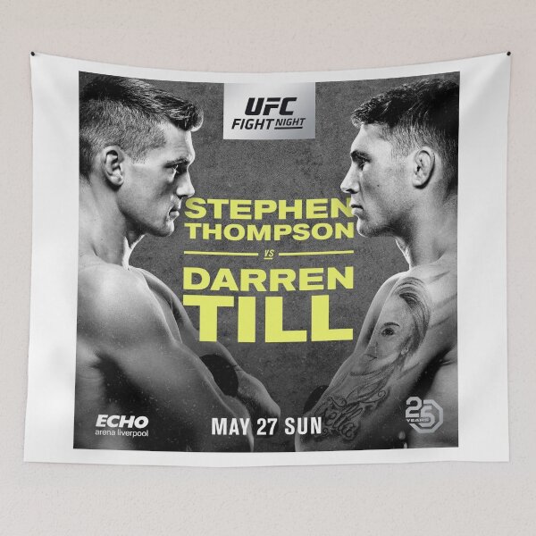 Item preview, UFC Fight Night: Liverpool Official Event Poster (HQ) designed and sold by iDontFearYou.