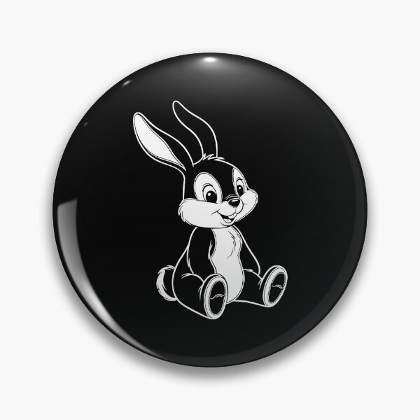 Item preview, Cute retro cartoon-style rabbit – Sweet woodland animal illustration designed and sold by Fuechse.