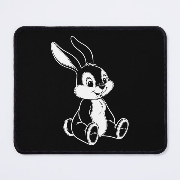 Item preview, Cute retro cartoon-style rabbit – Sweet woodland animal illustration designed and sold by Fuechse.