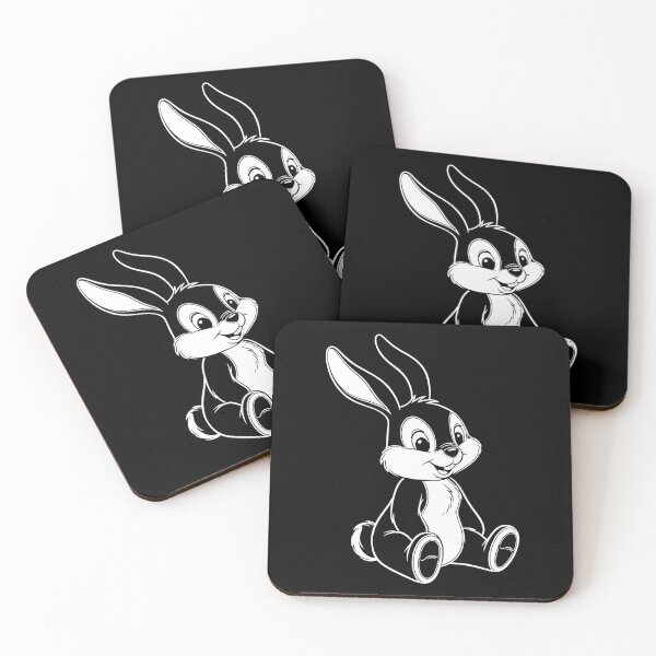 Item preview, Cute retro cartoon-style rabbit – Sweet woodland animal illustration designed and sold by Fuechse.