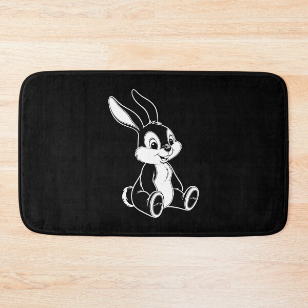 Item preview, Cute retro cartoon-style rabbit – Sweet woodland animal illustration designed and sold by Fuechse.