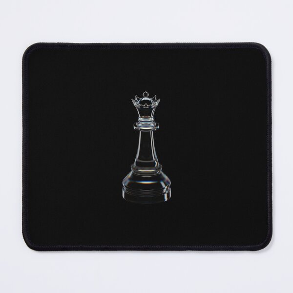 Item preview, Glass Chess Queen Minimal Art designed and sold by trepiu.