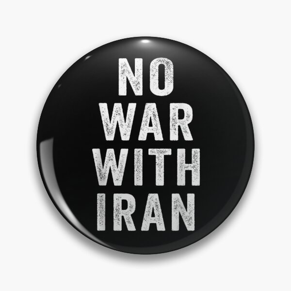 Item preview, No War With Iran Anti War Peace Activism Political Protest Minimalist designed and sold by EricCotanori.