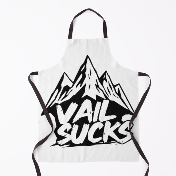 Item preview, Vail Sucks Mountain Parody – Funny Ski Resort Graphic Design designed and sold by MystiColo.
