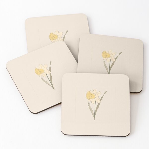 Item preview, December Birth Flower Narcissus Art designed and sold by bloomandthread.