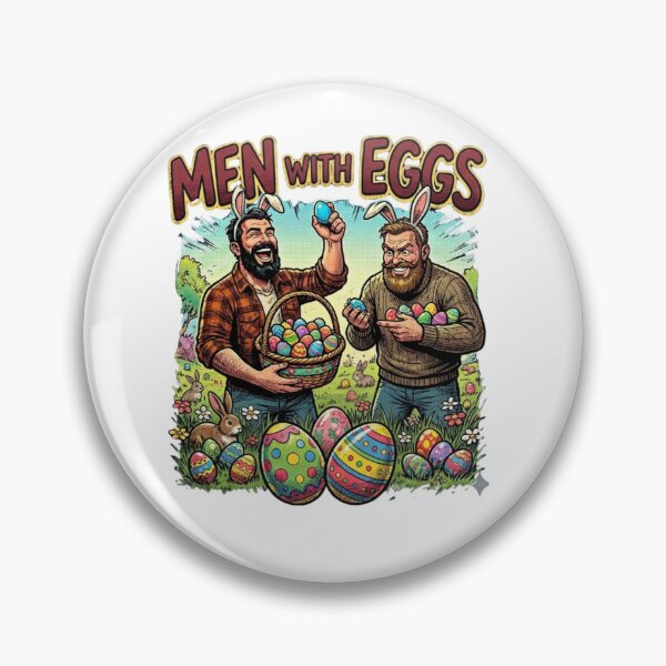 Item preview, Easter Men with eggs  designed and sold by Noboring.