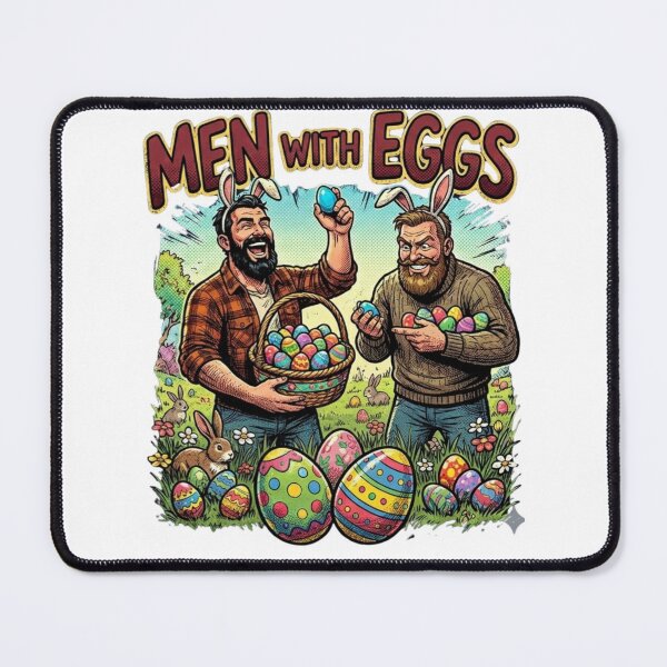 Item preview, Easter Men with eggs  designed and sold by Noboring.