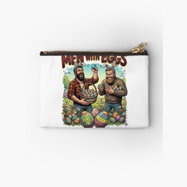 Item preview, Easter Men with eggs  designed and sold by Noboring.