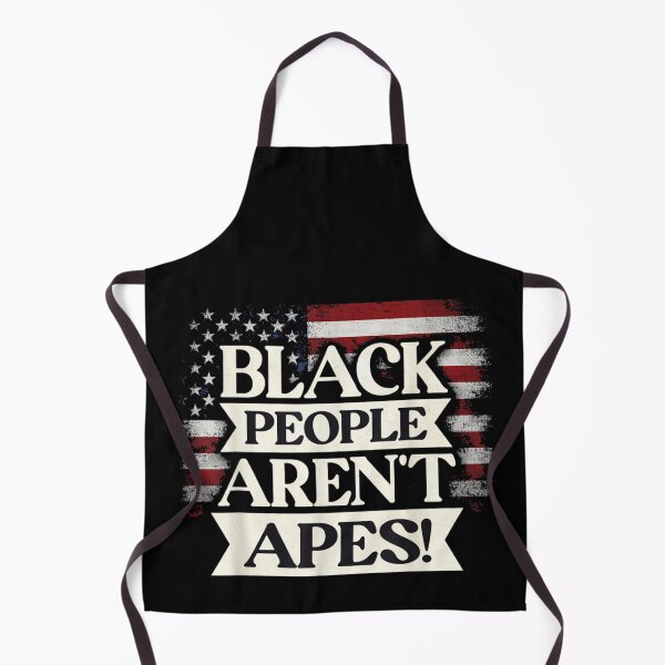 Item preview, Black People Aren't Apes Anti Racism Equality Civil Rights Human Rights designed and sold by EricCotanori.