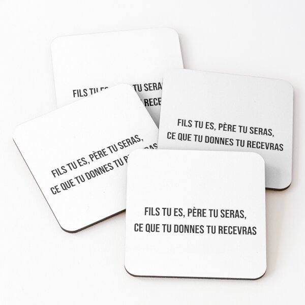Item preview, Fils tu es, père tu seras ; ce que tu donnes tu recevras designed and sold by LiteraryQuotes.