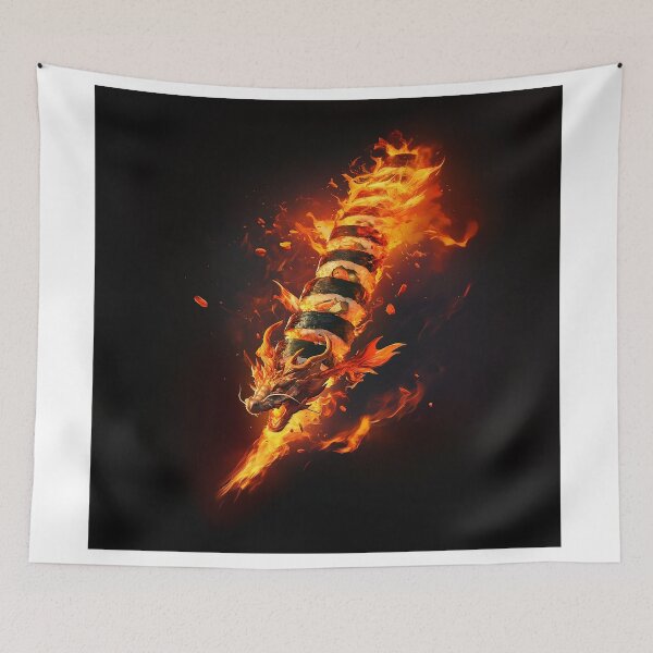 Item preview, Flaming Dragon Sushi Roll Inferno designed and sold by Christian Weiss.