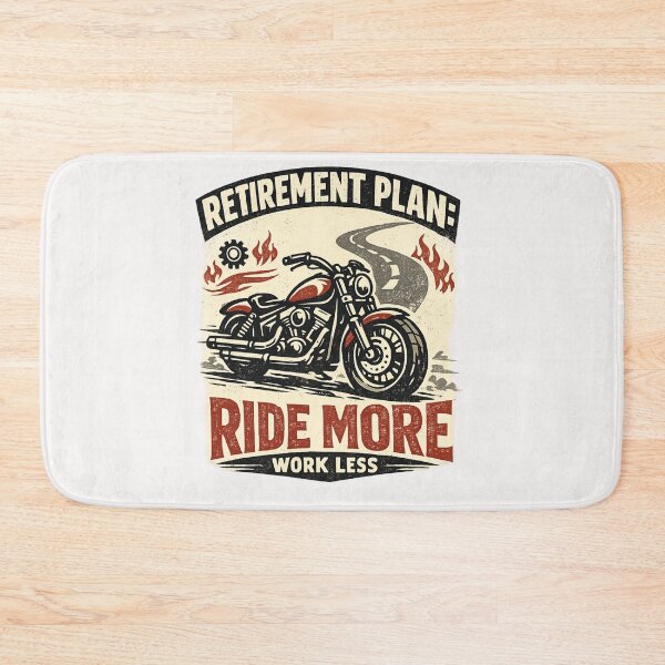 Item preview, Retirement Plan: Ride More Work Less Motorcycle Biker Retiree designed and sold by Pawsome Quotes.