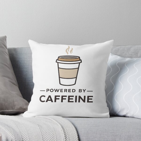 Item preview, Powered by Caffeine – Minimalist Coffee T-Shirt designed and sold by jahiggin.