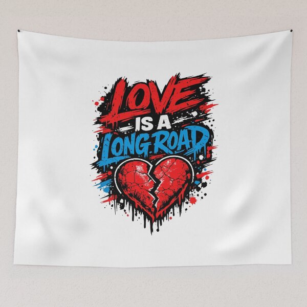 Item preview, Love is a Long Road designed and sold by TheTube.