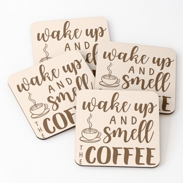 Item preview, Wake Up and Smell the Coffee designed and sold by kreativdesigns_.