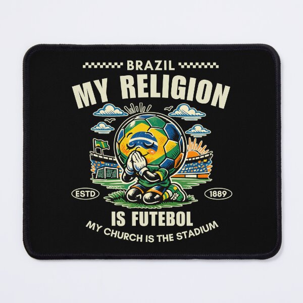 Item preview, My religion is futebol designed and sold by Peerless-Prime.